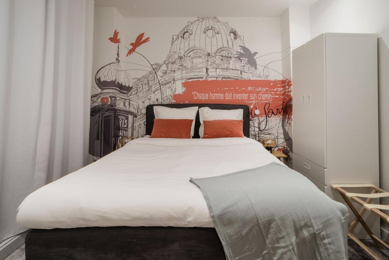 Suite Sartre : Au Coeur De La Rive Gauche, Neuf, Design, 2/4 Personnes Paris Exteriör bild